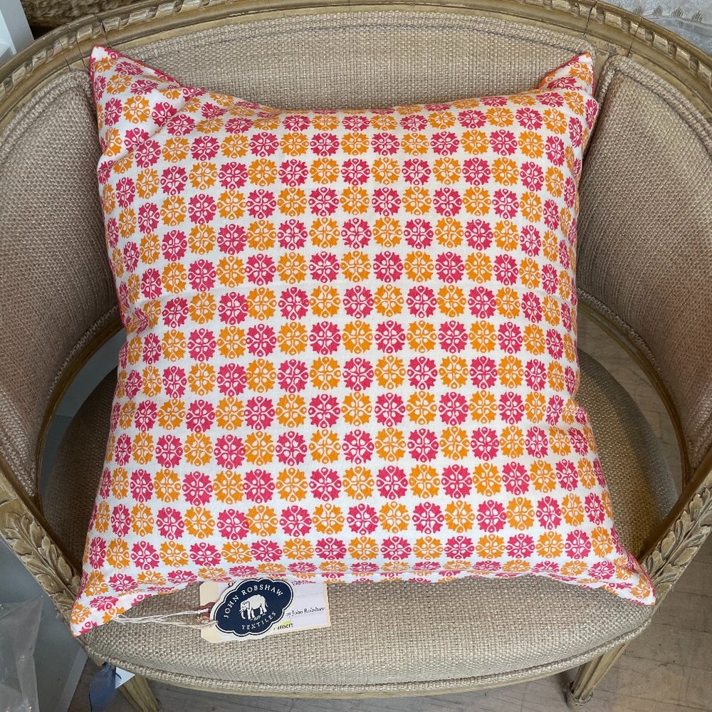 Bhavin Lotus Throw Pillow by John Robshaw